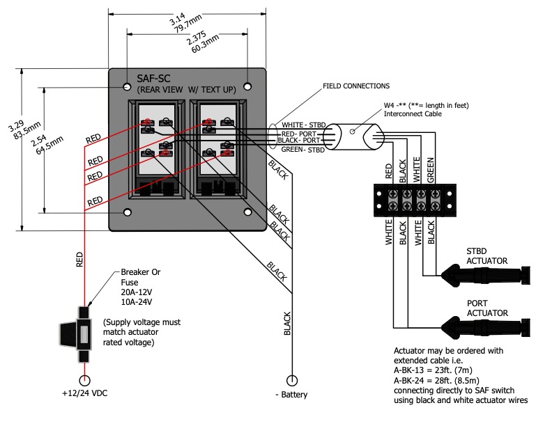 rocker switch wiring installation diagram